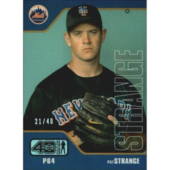 2002 Upper Deck 40-Man Electric Rainbow #834 Pat Strange