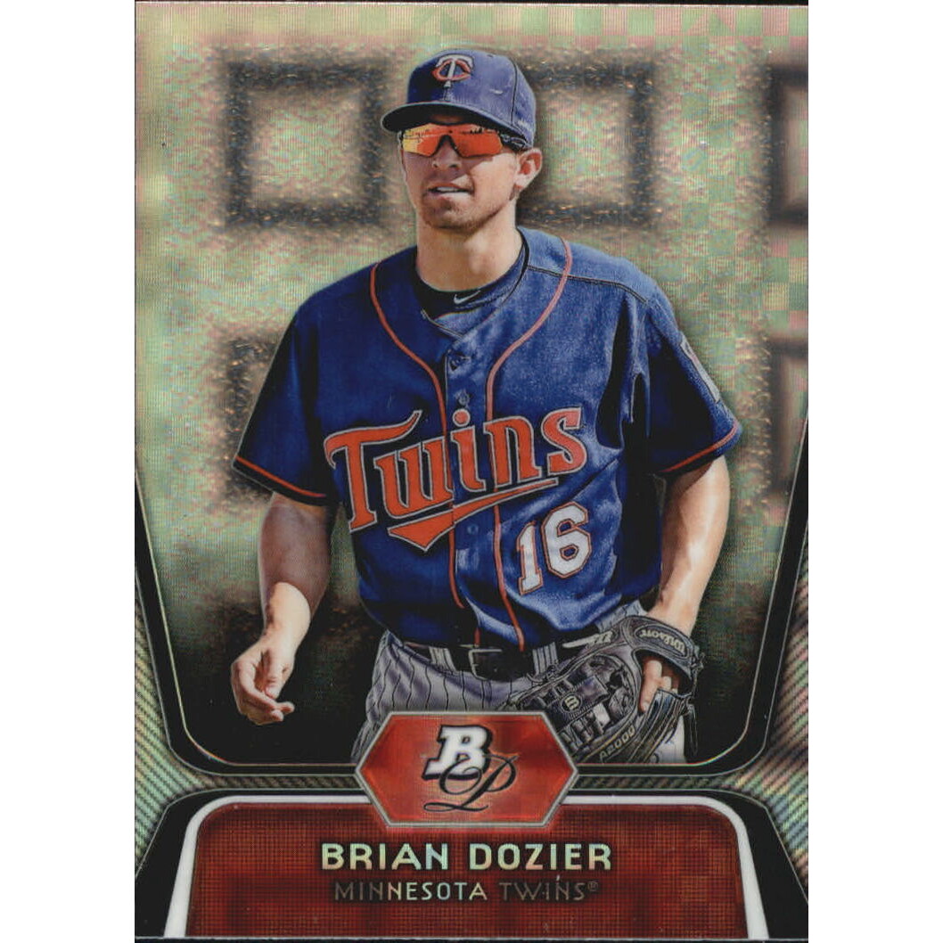 2012 Bowman Platinum Prospects X-Fractors #BPP62 Brian Dozier