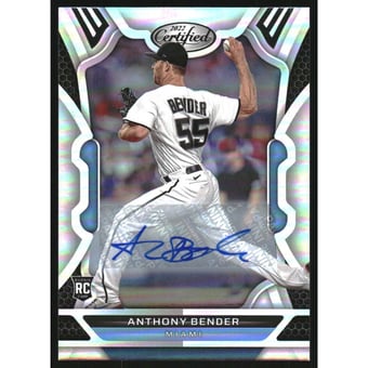 2022 Panini Chronicles Certified Autographs #48 Anthony Bender
