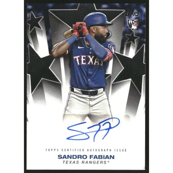 2025 Topps Baseball Stars Autographs #BSA2SF Sandro Fabian S2