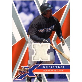 2008 Upper Deck X Memorabilia #CD Carlos Delgado