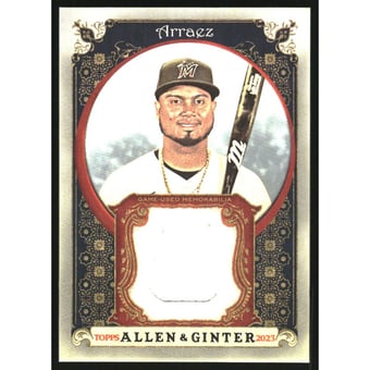 2023 Topps Allen and Ginter Relics #AGRBLA Luis Arraez