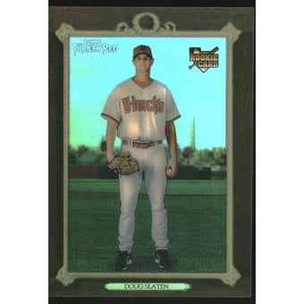 2007 Topps Turkey Red Chrome Black Refractors #98 Doug Slaten