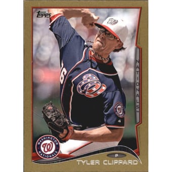2014 Topps Mini Gold #574 Tyler Clippard