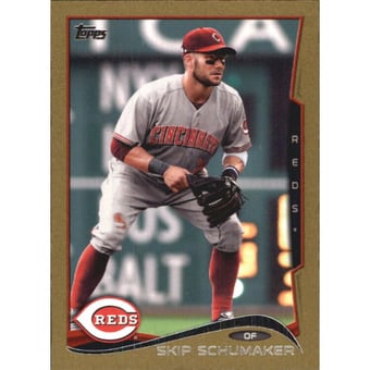 2014 Topps Mini Gold #428 Skip Schumaker