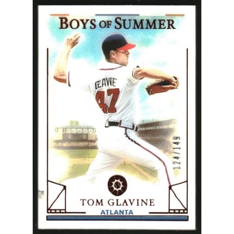 2024 Panini Boys of Summer Red #48 Tom Glavine