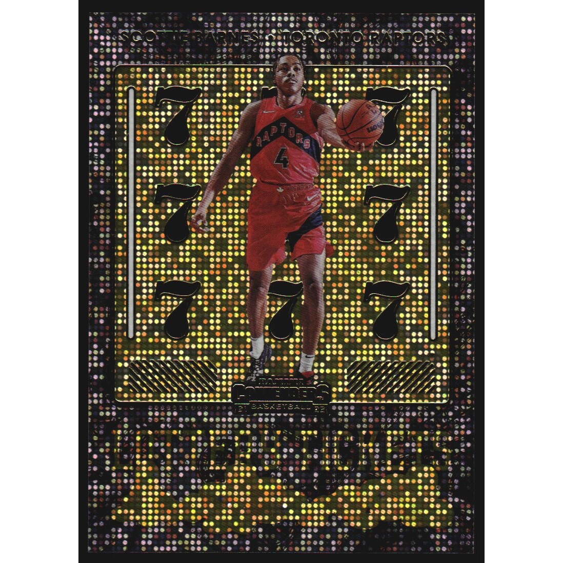 2021-22 Panini Contenders Lottery Ticket #4 Scottie Barnes
