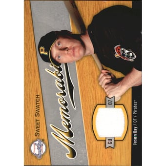 2007 Sweet Spot Sweet Swatch Memorabilia #SWJB Jason Bay