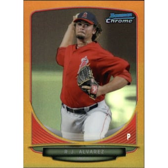 2013 Bowman Chrome Mini Gold Refractors #24 R.J. Alvarez
