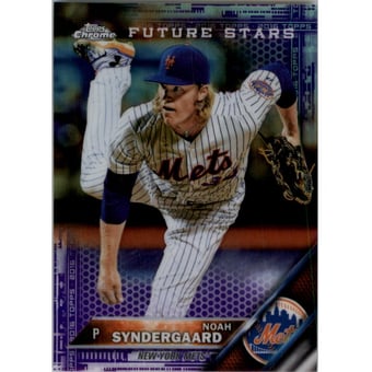 2016 Topps Chrome Purple Refractors #73 Noah Syndergaard