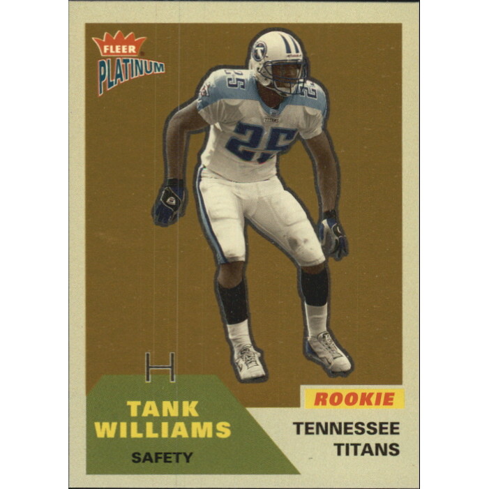 2002 Fleer Platinum Finish #285 Tank Williams