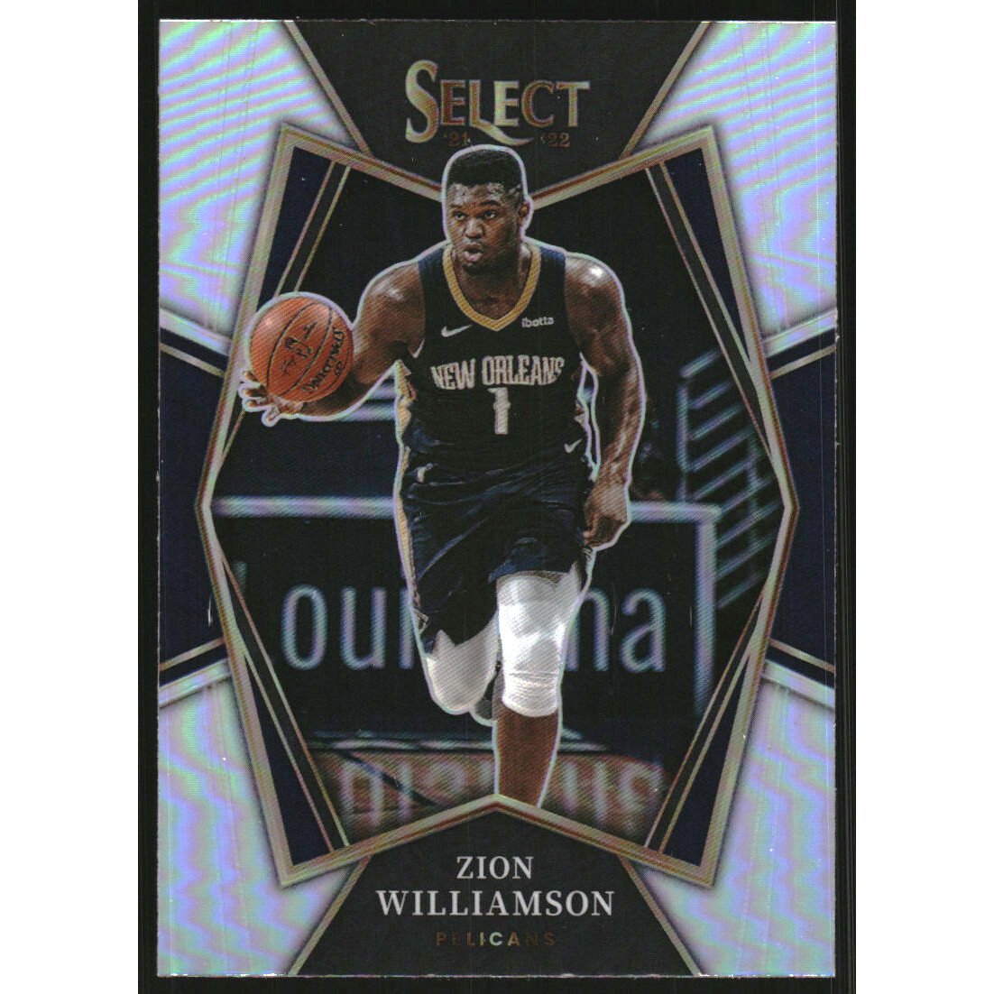 2021-22 Select Prizms Silver #191 Zion Williamson