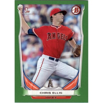 2014 Bowman Draft Green #DP67 Chris Ellis