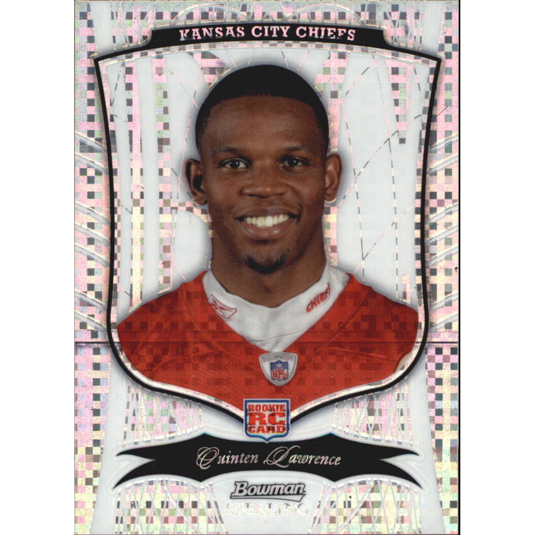 2009 Bowman Sterling Xfractors #48 Quinten Lawrence. rookie card picture