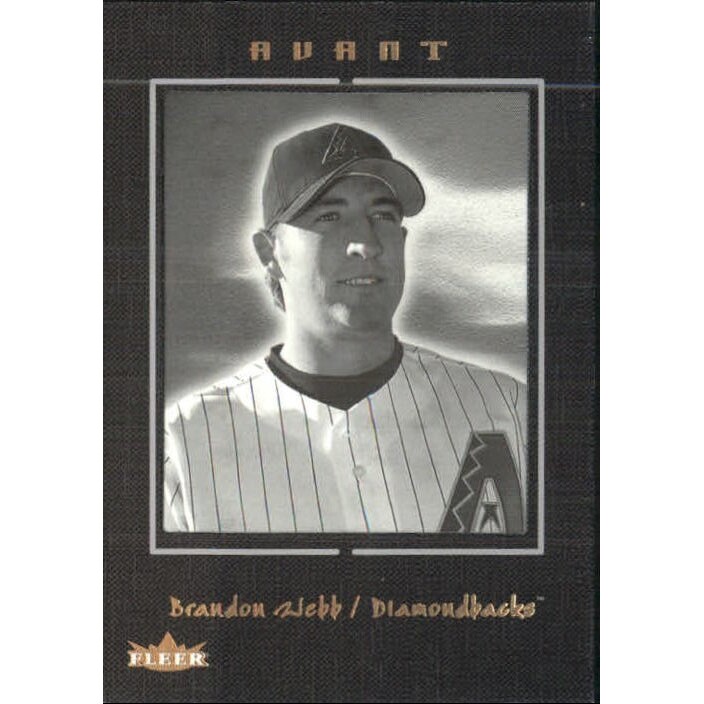 2003 Fleer Avant Black and White #82 Brandon Webb ROO