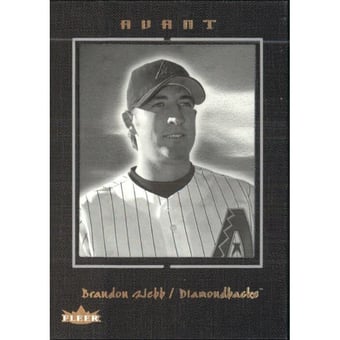 2003 Fleer Avant Black and White #82 Brandon Webb ROO