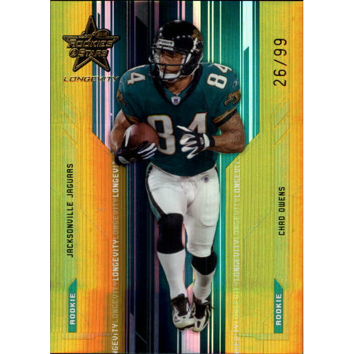 2005 Leaf Rookies and Stars Longevity Gold #211 Chad Owens