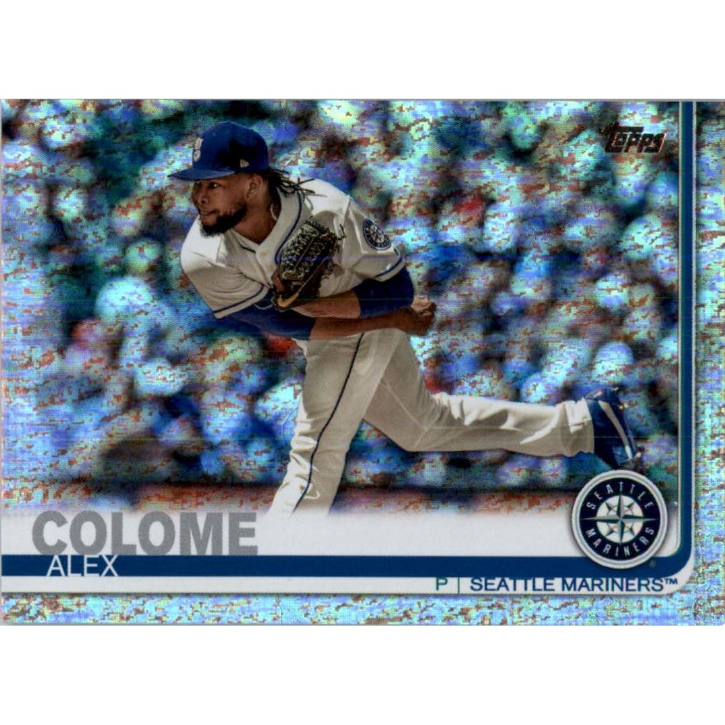 2019 Topps Factory Set Sparkle Foil #220 Alex Colome. rookie card picture