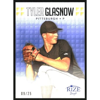 2013 Rize Draft Blue #25 Tyler Glasnow