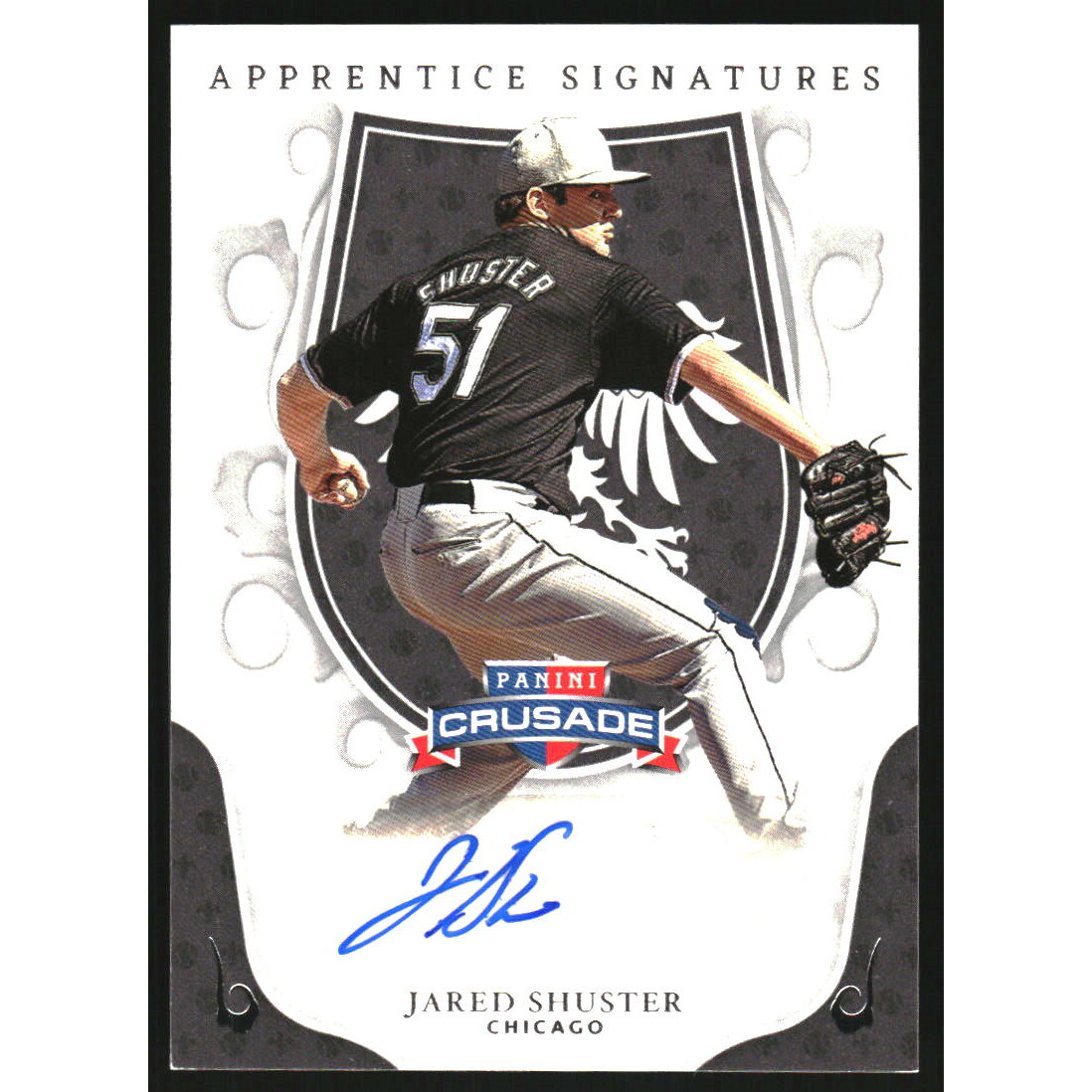 2024 Panini Crusade Apprentice Signatures #66 Jared Shuster