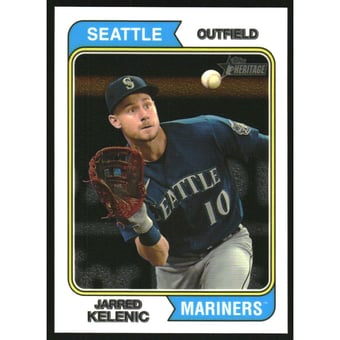 2023 Topps Heritage Chrome #513 Jarred Kelenic