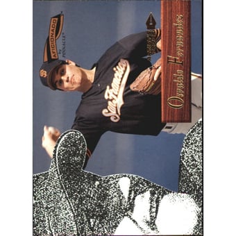 1996 Pinnacle Aficionado Artist's Proofs #183 Osvaldo Fernandez
