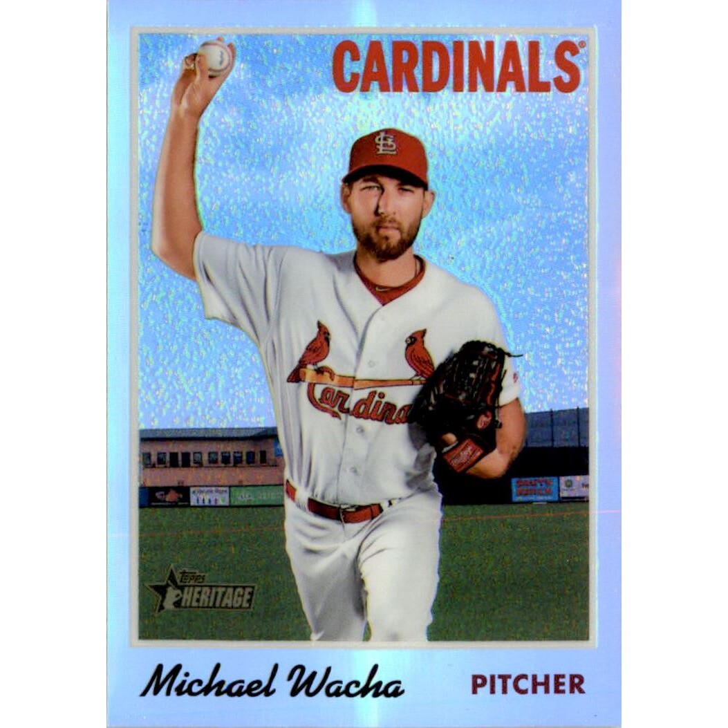 2019 Topps Heritage Chrome Refractors #THC119 Michael Wacha MB