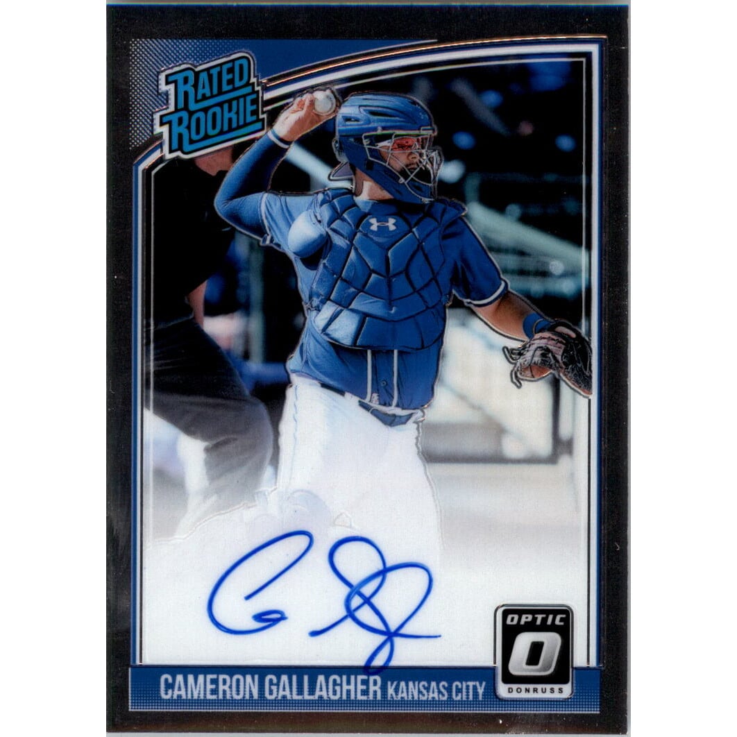 2018 Donruss Optic Rated Rookies Signatures #RRSCG Cameron Gallagher