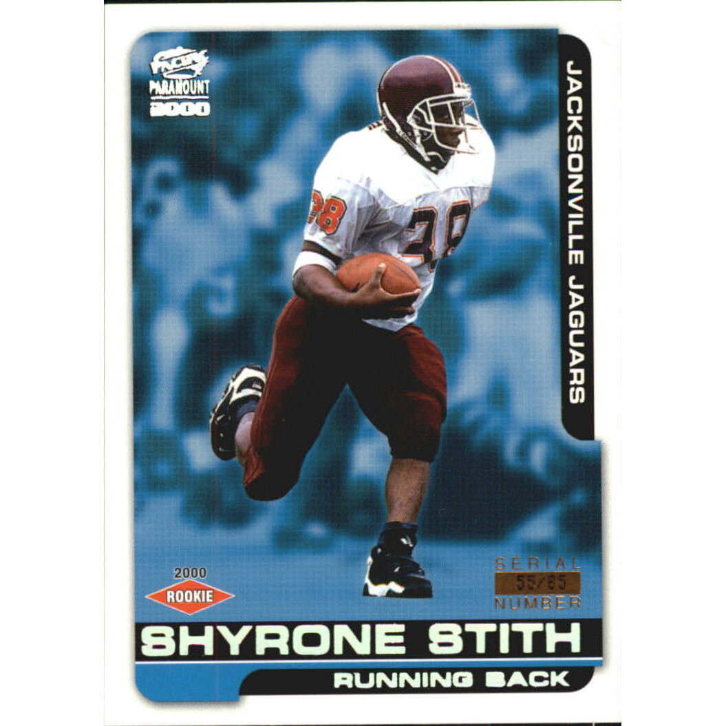 2000 Paramount HoloSilver #110 Shyrone Stith