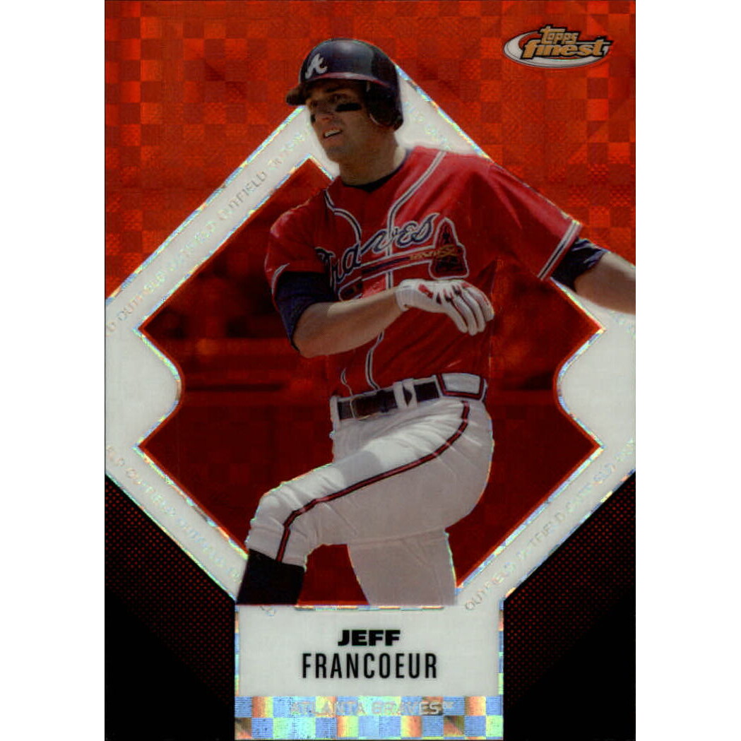 2006 Finest X-Fractors #18 Jeff Francoeur