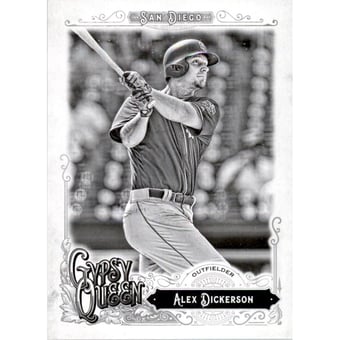 2017 Topps Gypsy Queen Black and White #205 Alex Dickerson