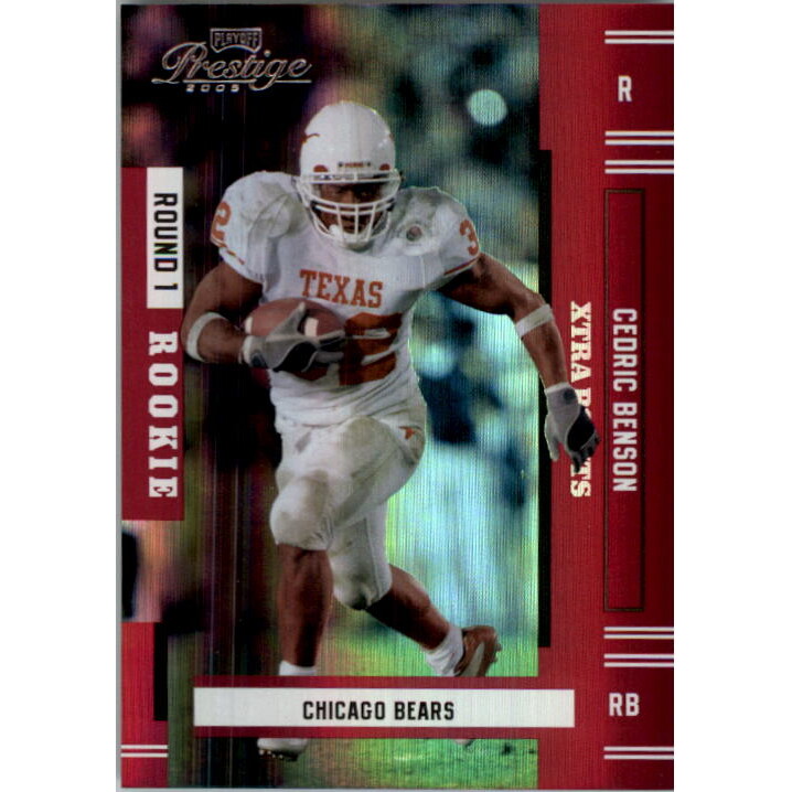 2005 Playoff Prestige Xtra Points Red #174 Cedric Benson