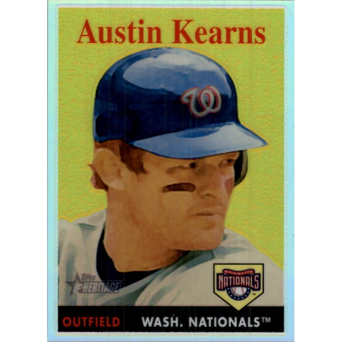 2007 Topps Heritage Chrome Refractors #THC20 Austin Kearns 2007 Topps Heritage Chrome Refractors #THC20 Austin Kearns