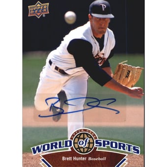 2010 Upper Deck World of Sports Autographs #121 Brett Hunter