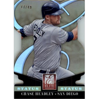 2014 Elite Status Gold #74 Chase Headley