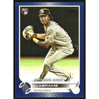 2022 Topps Update Royal Blue #US327 CJ Abrams