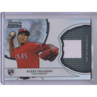 2011 Bowman Sterling Rookie Relics #AO Alexi Ogando