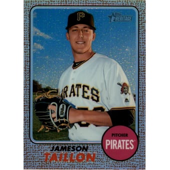 2017 Topps Heritage Chrome Refractors #THC478 Jameson Taillon