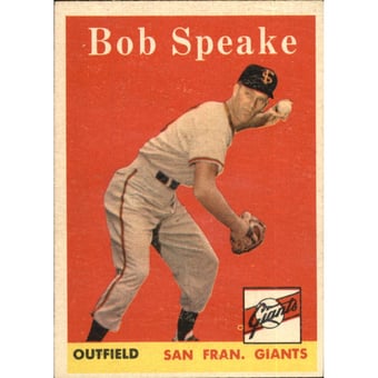 1958 Topps #437 Bob Speake