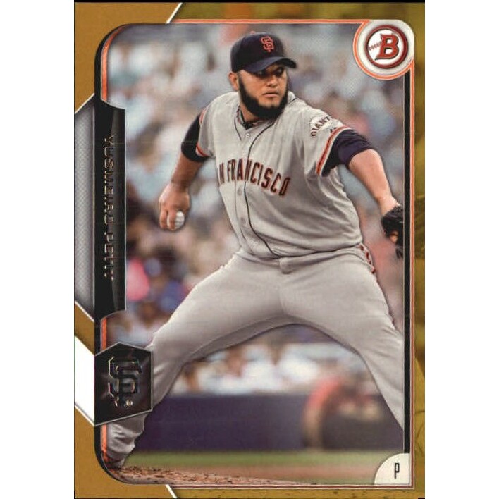 2015 Bowman Gold #88 Yusmeiro Petit