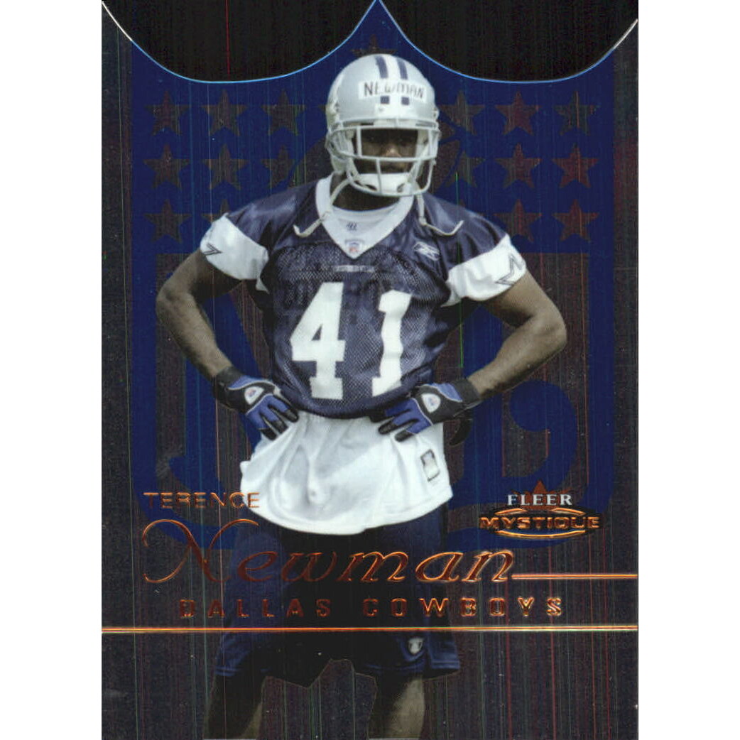 2003 Fleer Mystique Rookie Blue #86 Terence Newman