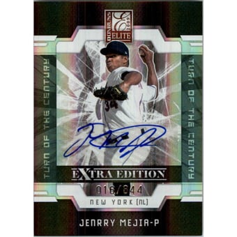 2009 Donruss Elite Extra Edition Signature Turn of the Century #48 Jenrry Mejia AU/844