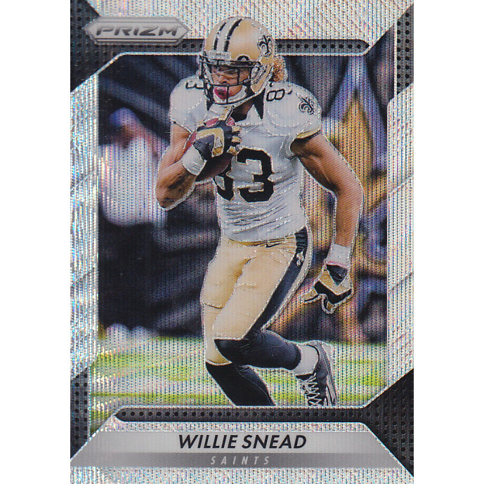 2016 Panini Prizm Prizms Blue Wave #151 Willie Snead
