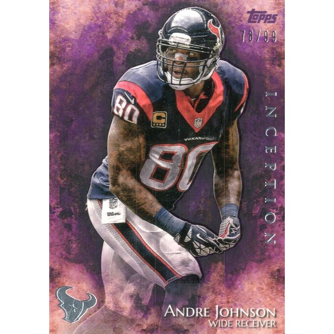 2014 Topps Inception Purple #21 Andre Johnson