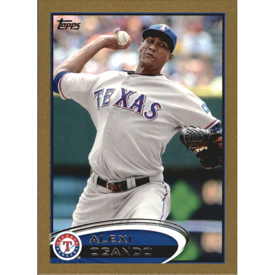 2012 Topps Mini Gold #301 Alexi Ogando. rookie card picture