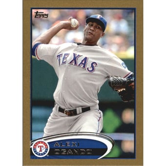 2012 Topps Mini Gold #301 Alexi Ogando