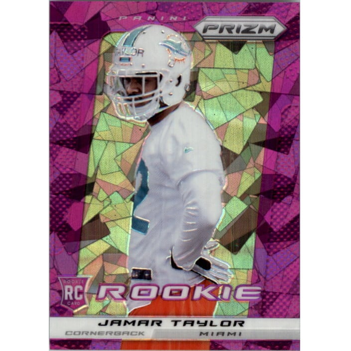 2013 Panini Prizm Prizms Purple Pulsar #240 Jamar Taylor. rookie card picture