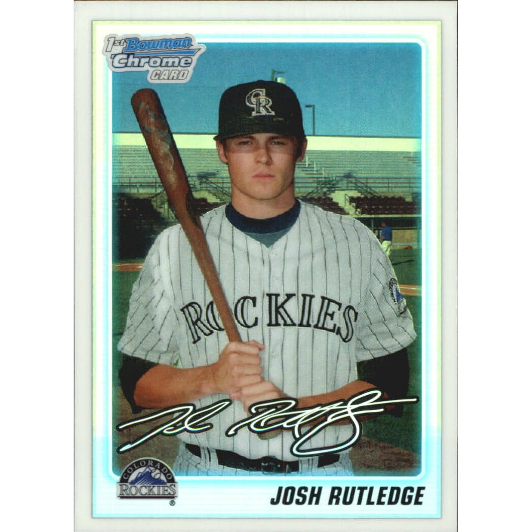 2010 Bowman Chrome Draft Prospects Refractors #BDPP9 Josh Rutledge. rookie card picture