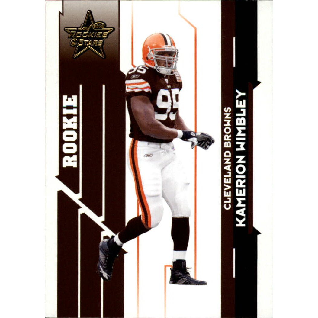 2006 Leaf Rookies and Stars Gold #101 Kamerion Wimbley