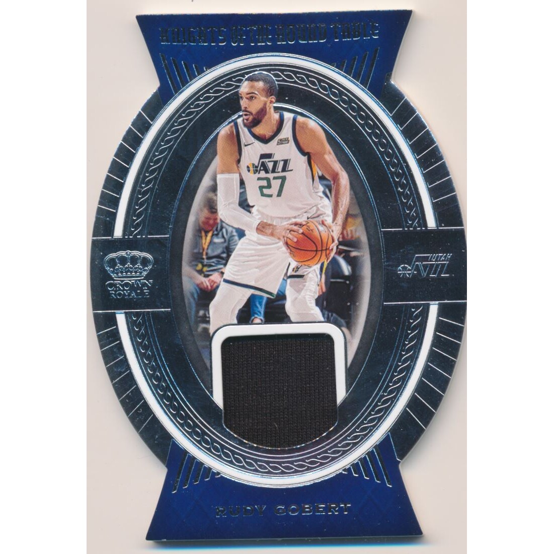 2020-21 Crown Royale Knights of the Round Table Materials #1 Rudy Gobert